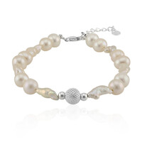 Keshi-Perlen-Silberarmband (TPC)