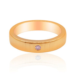 Pinkfarbener I3 Argyle-Brillant-Goldring (Mark Tremonti)