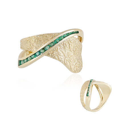 AAA-Sambia-Smaragd-Goldring (de Melo)