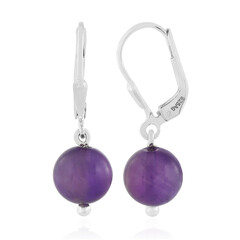 Amethyst-Silberohrringe