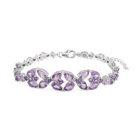 Amethyst-Silberarmband