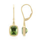 Wagogo-Peridot-Goldohrringe