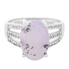 Dendriten-Achat-Silberring