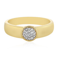 I Diamant-Silberring