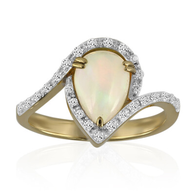 Welo-Opal-Goldring (Adela Gold)