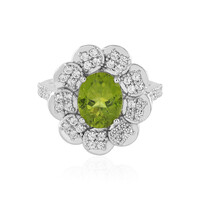 Peridot-Silberring