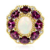 Welo-Opal-Silberring (Dallas Prince Designs)