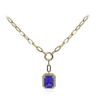 AAA-Tansanit-Goldcollier (CIRARI)