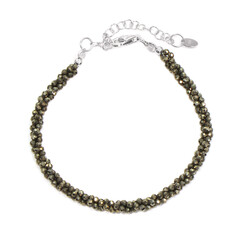 Markasit-Silberarmband
