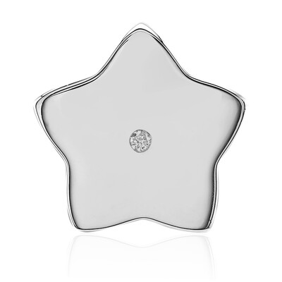 SI1 (G) Brillant-Silberanhänger (Annette)