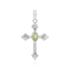 Peridot-Silberanhänger