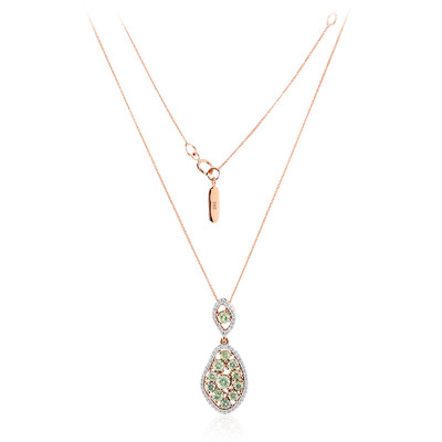 Madagaskar-Demantoid-Goldhalskette (John Ferry)