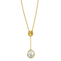 Perlmutt-Silbercollier