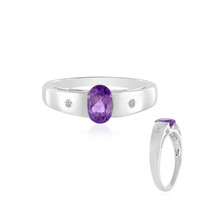 Uruguay-Amethyst-Silberring