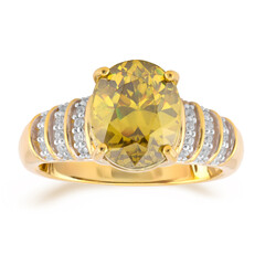 Bulgarischer Sphalerit-Goldring