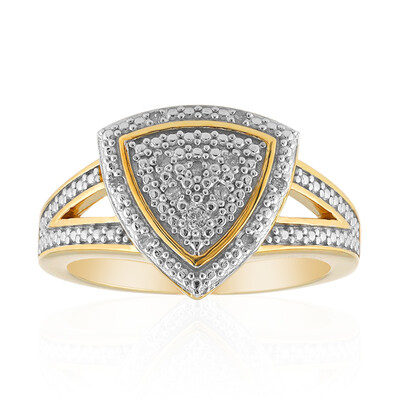 I3 (I) Diamant-Silberring