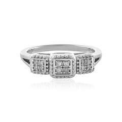 I1 (I) Diamant-Silberring
