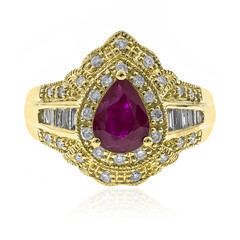 Burmesischer Rubin-Goldring (AMAYANI)