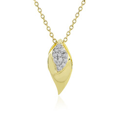 Lupenreiner (F) Brillant-Goldhalskette (LUCENT DIAMONDS)