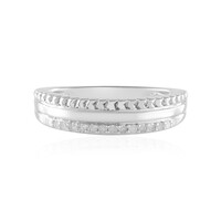 I2 (I) Diamant-Silberring