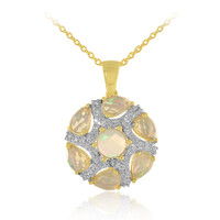 Welo-Opal-Silberhalskette
