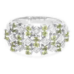 Peridot-Silberring