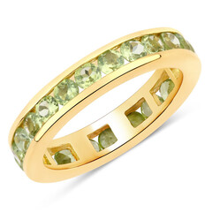 Peridot-Silberring