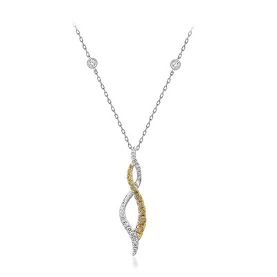 SI2 (H) Diamant-Goldhalskette (CIRARI)