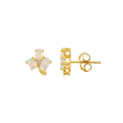 Welo-Opal-Silberohrringe
