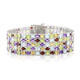 Edelstein-Silberarmband