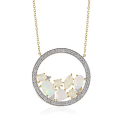 Welo-Opal-Silbercollier