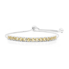 Citrin-Silberarmband