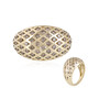 I2 Champagner-Diamant-Goldring (de Melo)