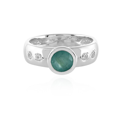 Grandidierit-Herren-Silberring