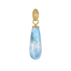 Larimar-Silberanhänger