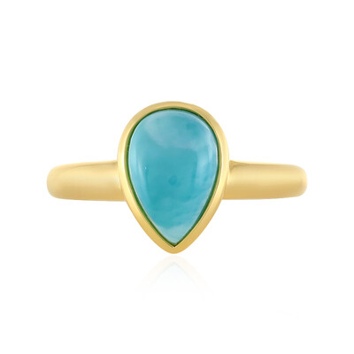 Larimar-Silberring (MONOSONO COLLECTION)