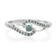 Fancy-Diamant-Silberring