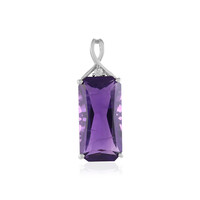 Sibirischer Amethyst-Silberanhänger