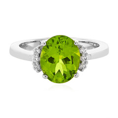 Jilin-Peridot-Silberring