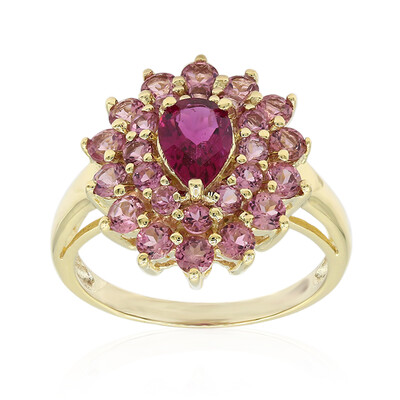 Rubellit-Goldring