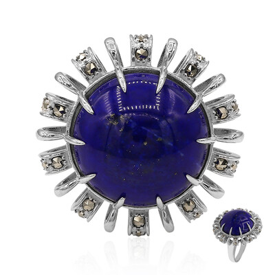Lapislazuli-Silberring (Annette classic)