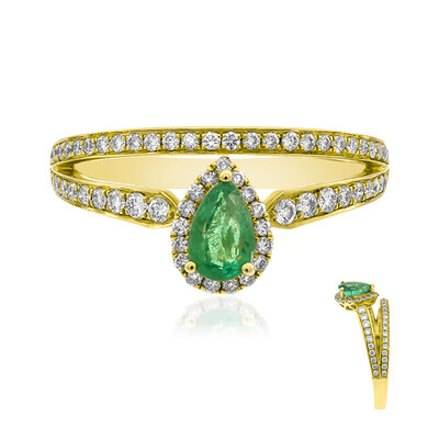 AAA-Sambia-Smaragd-Goldring (CIRARI)