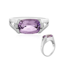 Lavendel-Amethyst-Silberring