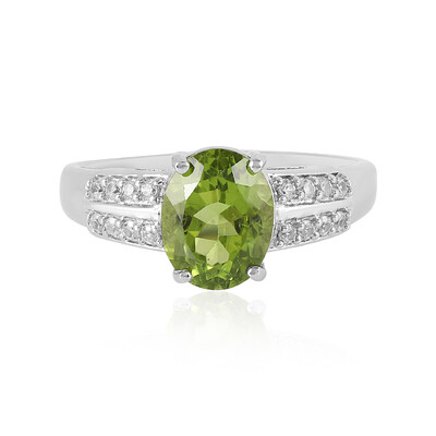 Peridot-Silberring