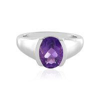 Sibirischer Amethyst-Silberring
