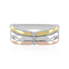 I3 (J) Brillant-Silberring