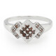Fancy-Diamant-Silberring