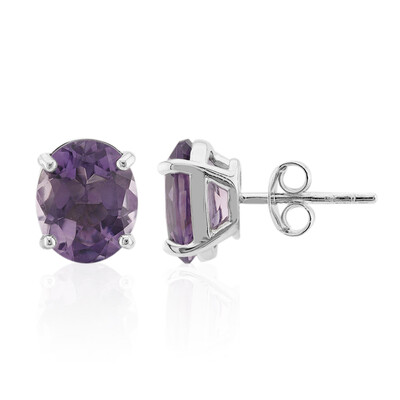 Amethyst-Silberohrringe