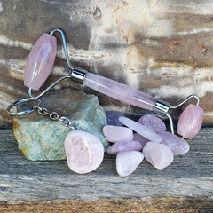 Wellness-Set Rosenquarz (Lapis Vitalis)