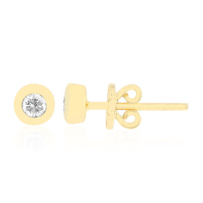SI1 (G) Brillant-Goldohrringe (Annette)